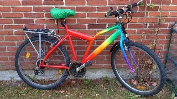 hoe een fiets te schilderen