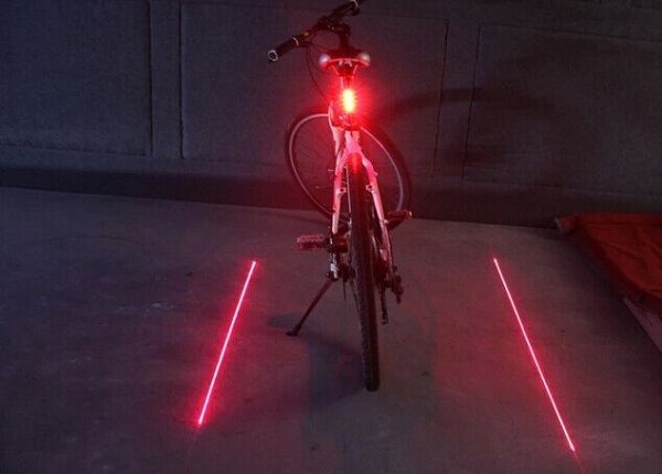 Onderste licht voor de fiets