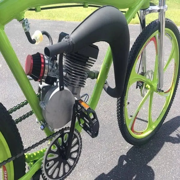 de voordelen van een benzinemotor voor een fiets