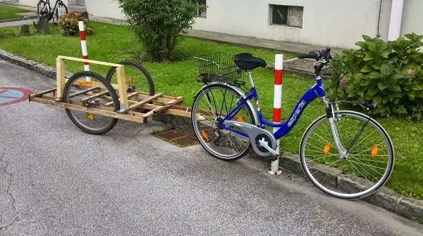 fietskar van hout